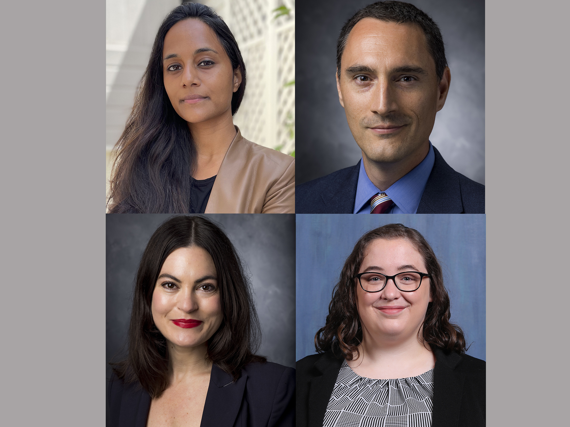 Law school welcomes four new faculty members
