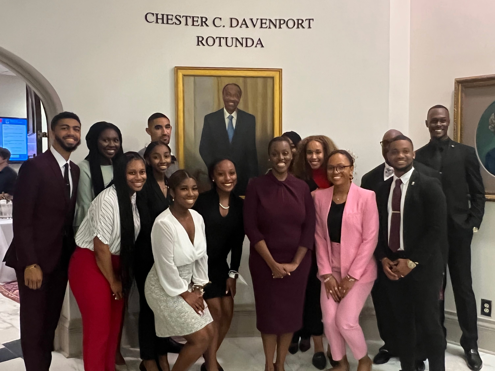 School unveils portrait memorializing first Black graduate