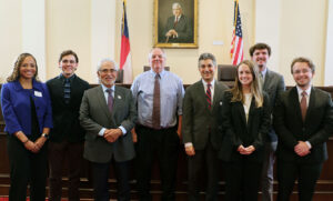 U.S. Court of Appeals for the Federal Circuit judges with law students