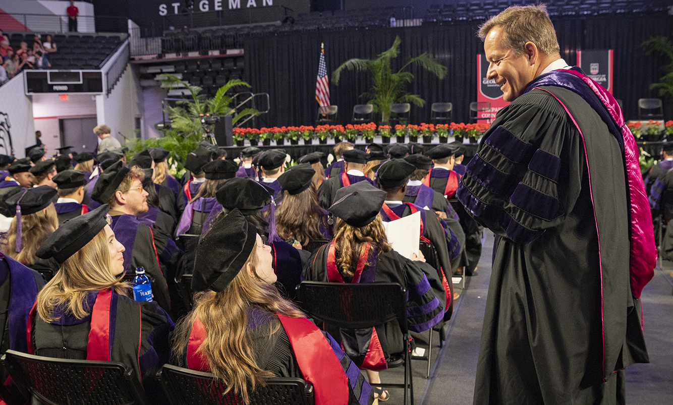 rutledge at graduation