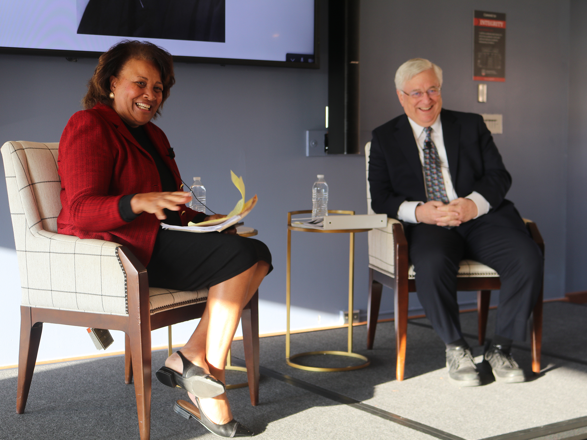 Johnson Lecture highlights stories of judicial courage